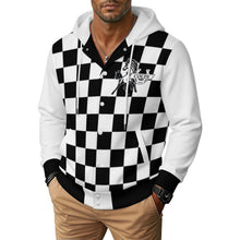Load image into Gallery viewer, Design Unisex Hooded Baseball Jacket
