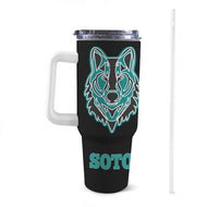 LW 40 OZ 40oz Tumbler with White Handle