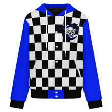 Load image into Gallery viewer, Design Unisex Hooded Baseball Jacket
