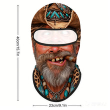 Load image into Gallery viewer, Full Face Mask Cowboy
