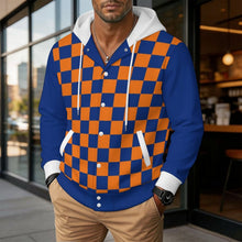 Load image into Gallery viewer, Design Unisex Hooded Baseball Jacket
