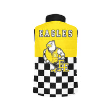 Load image into Gallery viewer, Checker Half Yellow Women's Padded Vest Jacket (Model H44)
