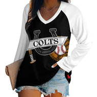 Women Long Sleeve Loose Tee