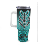 LW 40 oz 40oz Tumbler with White Handle