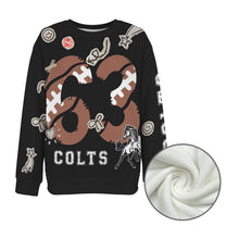 Load image into Gallery viewer, Junk Colts 1 Women's Crew Neck Sweater (Model H75)
