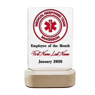 McK 9 Acrylic Photo Print with Wooden Stand