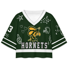 Load image into Gallery viewer, Design Women's Crop Rugby Jersey
