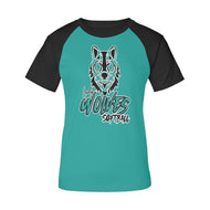 LW 16 Women's Raglan T-Shirt/Front Printing (Model T62)