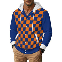 Load image into Gallery viewer, Design Unisex Hooded Baseball Jacket
