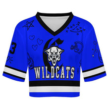 Load image into Gallery viewer, Design Women's Crop Rugby Jersey

