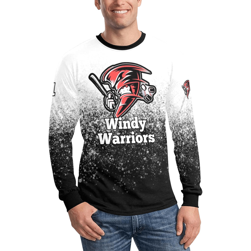 Windy Warriors BBD Men's All Over Print Long Sleeve T-shirt (Model T51)