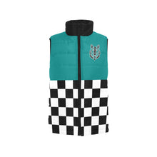 Load image into Gallery viewer, Checker Half LW Women's Padded Vest Jacket (Model H44)
