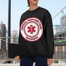 Load image into Gallery viewer, McK 8 Unisex Fleece Sweatshirt (Front Print)
