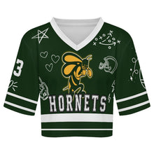 Load image into Gallery viewer, Design Women's Crop Rugby Jersey
