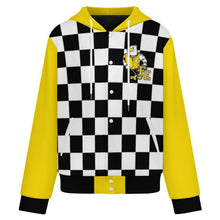 Load image into Gallery viewer, Design Unisex Hooded Baseball Jacket
