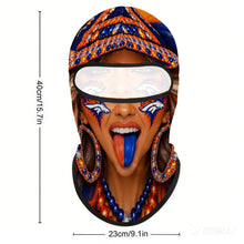 Load image into Gallery viewer, Full Face Mask DB Girl Tongue Out
