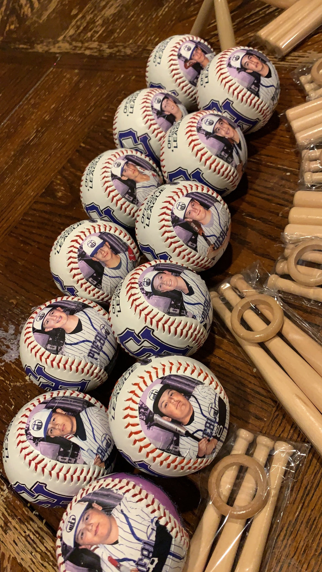 Custom Photo Baseball