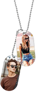 Necklace Dog Tag Custom Photo