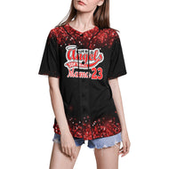 Angels 25 All Over Print Baseball Jersey for Women (Model T50)