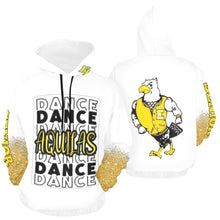 Load image into Gallery viewer, EAGLES 2 WHITE All Over Print Hoodie for Women (USA Size) (Model H13)
