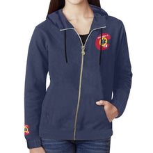 Load image into Gallery viewer, 94/6 poly/spandex CO ER Zip-Up Hoodie Men and Women Sizes
