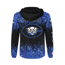 Load image into Gallery viewer, Central Zip-up 2 glitter 2 All Over Print Full Zip Hoodie for Men (Model H14)
