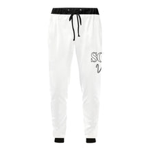 Load image into Gallery viewer, Unisex white south volleyball Unisex All Over Print Sweatpants (Model L11)
