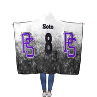 PS Hooded Blanket Flannel Hooded Blanket 56''x80''