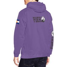 Load image into Gallery viewer, PS purple All Over Print Hoodie for Men (USA Size) (Model H13)
