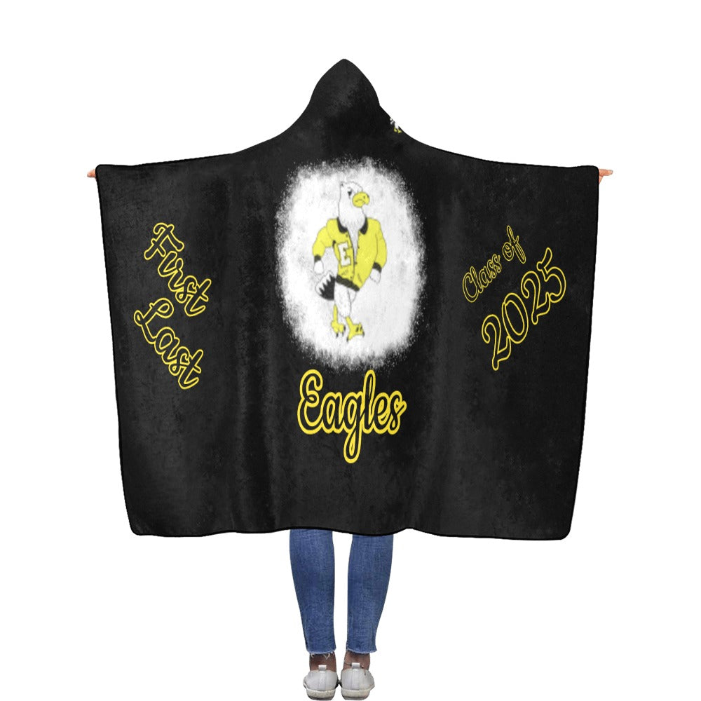 Eagles Flannel Hooded Blanket 56''x80''