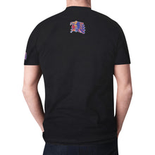 Load image into Gallery viewer, Azteca Male Shirt Black Final New All Over Print T-shirt for Men (Model T45)
