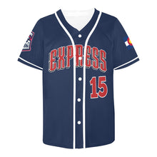 Load image into Gallery viewer, Express F All Over Print Baseball Jersey for Men (Model T50)
