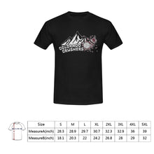 Load image into Gallery viewer, Crushers Men Black/White Men&#39;s T-Shirt in USA Size (Front Printing Only)
