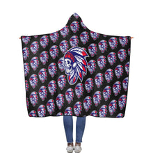 Load image into Gallery viewer, Tribe Hooded Blanket 3 Flannel Hooded Blanket 56&#39;&#39;x80&#39;&#39;
