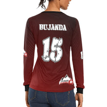 Load image into Gallery viewer, Crushers Long Sleeve Women&#39;s All Over Print Long Sleeve T-shirt (Model T51)

