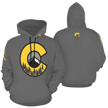 Load image into Gallery viewer, CO Dom Hoodie Grey All Over Print Hoodie for Men (USA Size) (Model H13)
