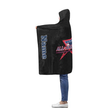 Load image into Gallery viewer, All American Hooded blanket Custom 2 Flannel Hooded Blanket 40&#39;&#39;x50&#39;&#39;
