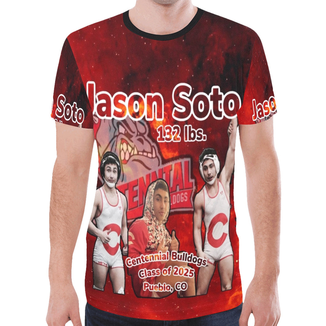 Jason Wrestling All over print New All Over Print T-shirt for Men (Model T45)