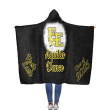 Load image into Gallery viewer, East Aquilas Dance Flannel Hooded Blanket 56&#39;&#39;x80&#39;&#39;
