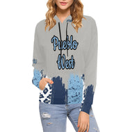 PW All Over Print Hoodie for Women (USA Size) (Model H13)