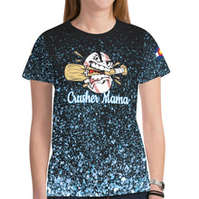 Load image into Gallery viewer, Crusher Mama 8 New All Over Print T-shirt for Women (Model T45)
