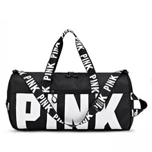 Load image into Gallery viewer, Spinnahnigh Bag 💙 Solid Color White Letters

