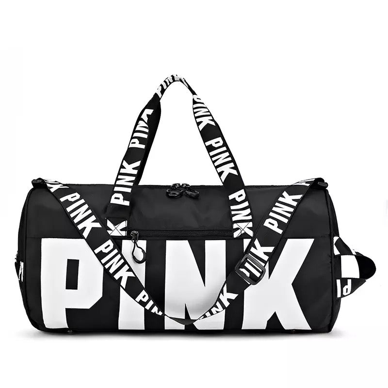 Spinnahnigh Bag 💙 Solid Color White Letters