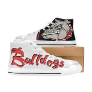 Bulldogs Men’s Classic High Top Canvas Shoes (Model 017)
