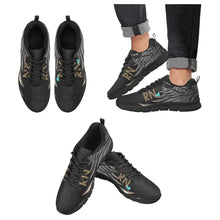 Load image into Gallery viewer, RN Shoe Nurse Symbol Blacked out overlay Women&#39;s Breathable Running Shoes (Model 055)
