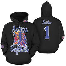 Load image into Gallery viewer, Azteca Hoodie Women Final 2 All Over Print Hoodie for Women (USA Size) (Model H13)
