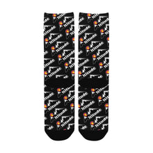 Load image into Gallery viewer, Altitude Sock Black Custom Socks for Women
