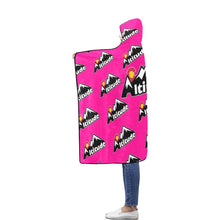 Load image into Gallery viewer, Altitude Hooded Blanket 3 Pink Flannel Hooded Blanket 56&#39;&#39;x80&#39;&#39;
