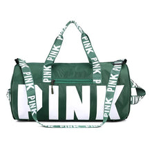 Load image into Gallery viewer, Spinnahnigh Bag 💙 Solid Color White Letters
