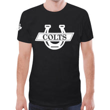 Load image into Gallery viewer, South Shirt Black/White New All Over Print T-shirt for Men (Model T45)
